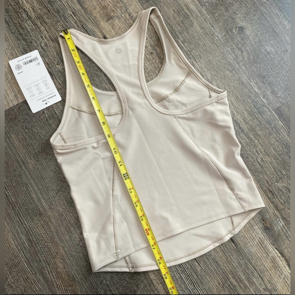 Athleta Beige Interval Tank Size XS - Picture 9 of 9